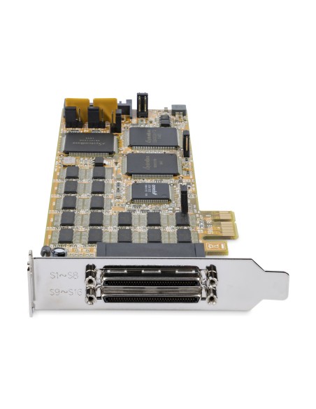 Cable de 1m de Fibra Óptica Multimodo LC/UPC a LC/UPC OM4 - 50/125µm - Fibra LOMMF/VCSEL - Redes de 100G - Cable LSZH - Baja Pé